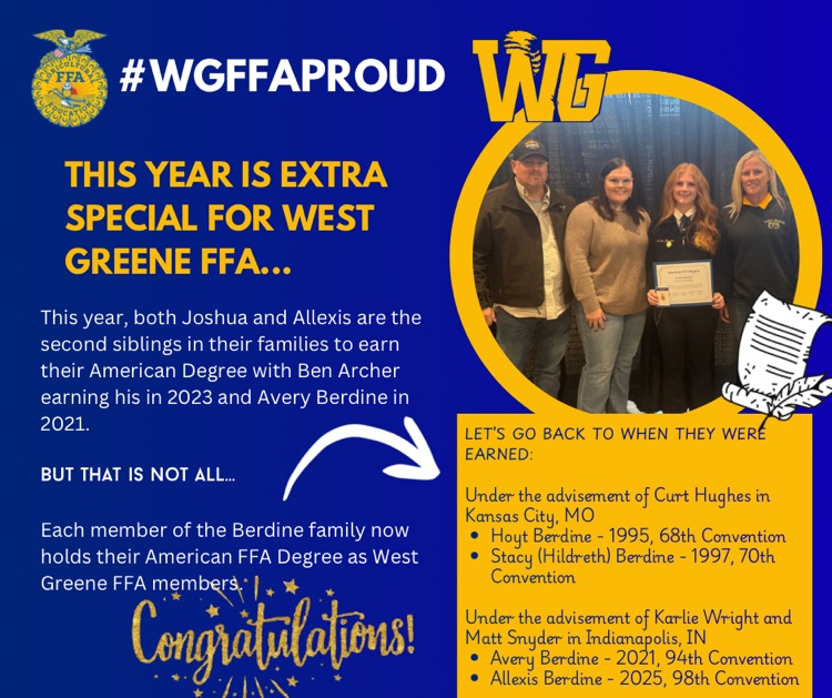 American FFA Degree Ceremony