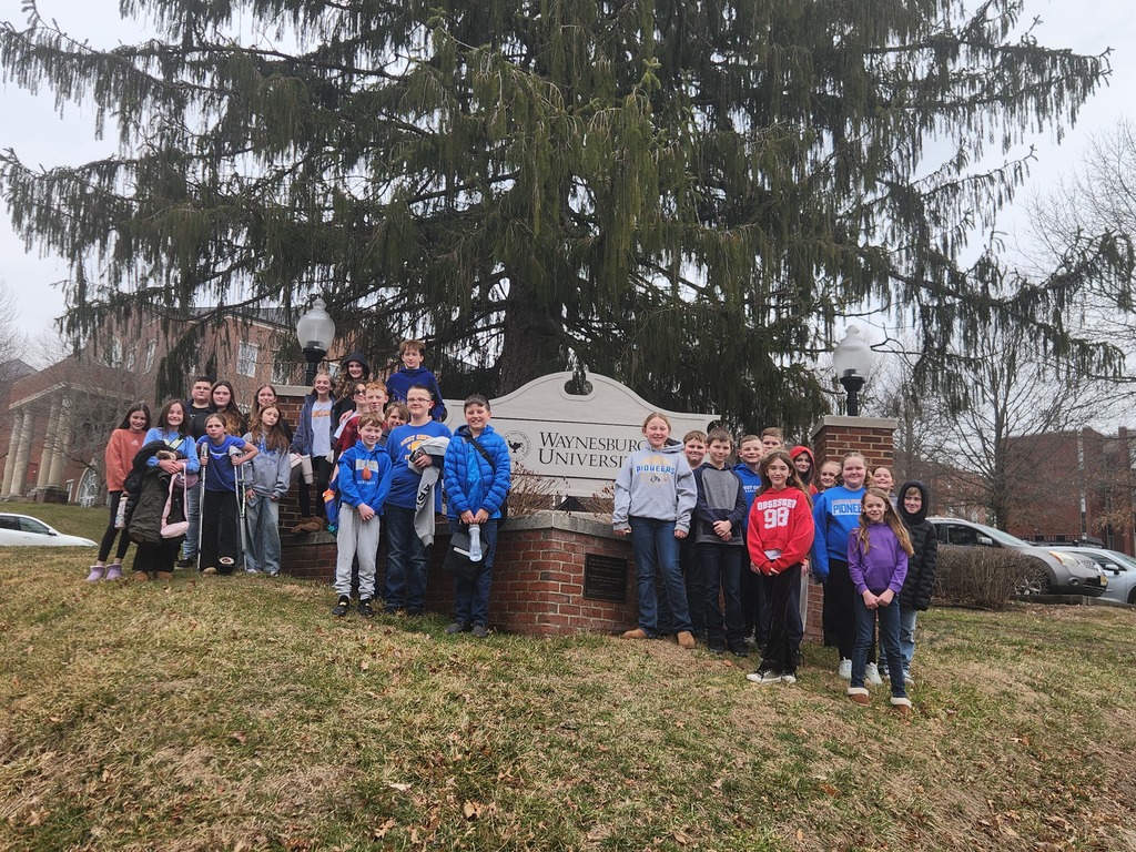 Outside at Waynesburg University