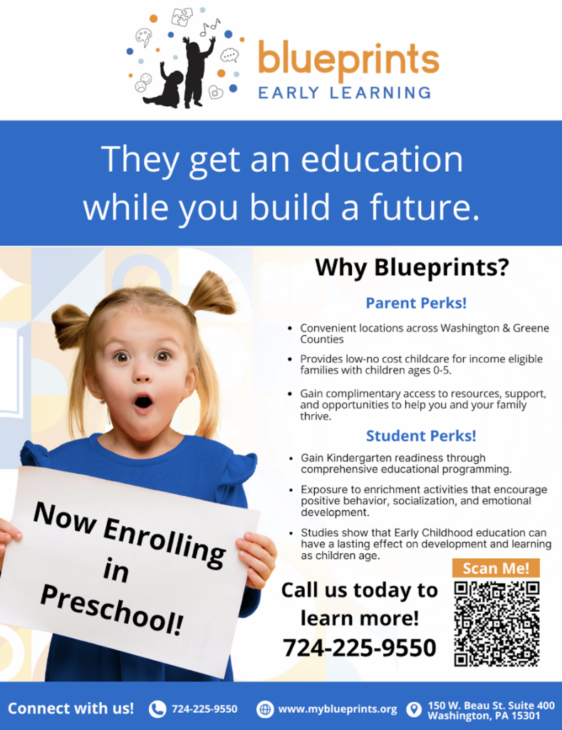 Blueprints Has Openings for WG Program