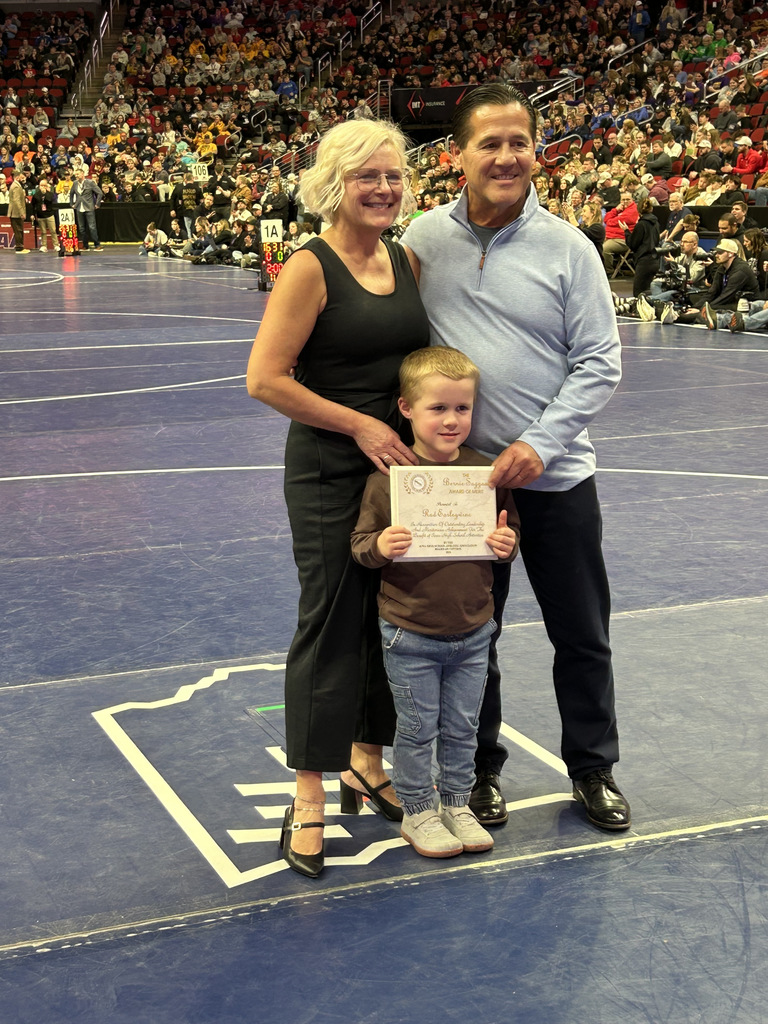 Rod State Wrestling Award