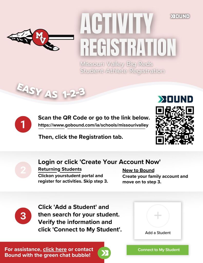 Athletic Activity Registration Form