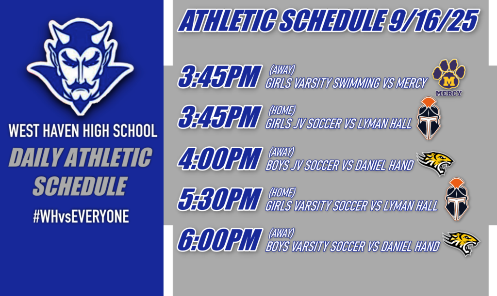 Athletic Schedule