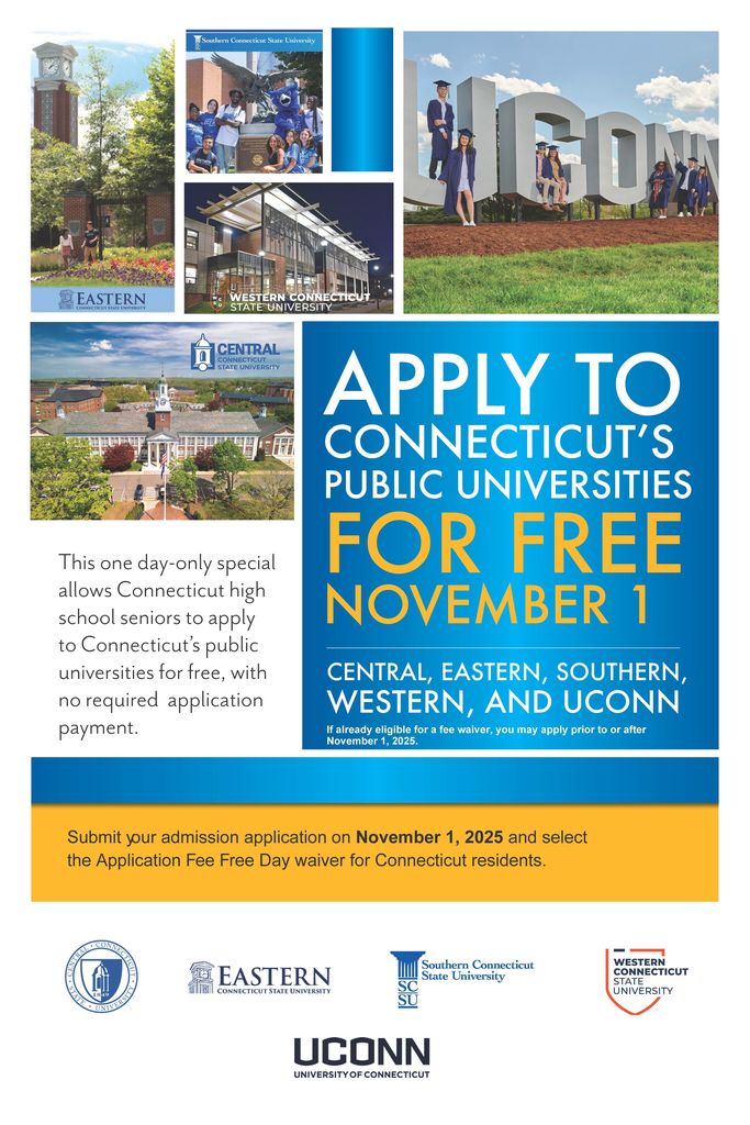 Apply to CT's Public University For Free
