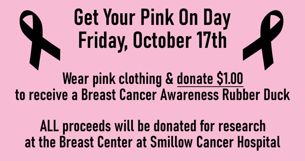 Get Your Pink On Day Flyer