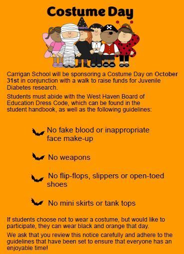 Costume Day Flyer