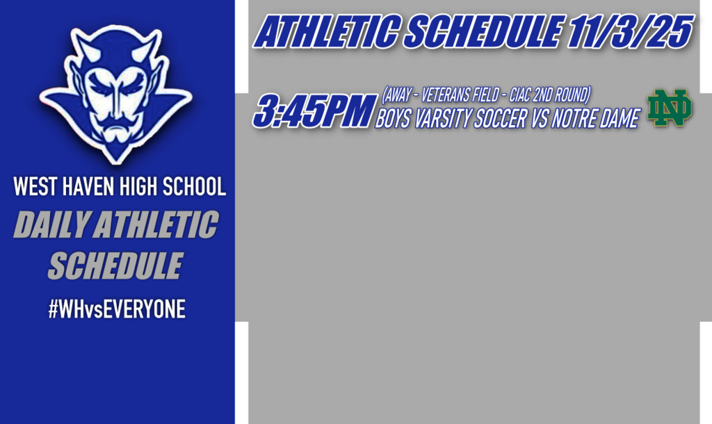 Athletic Schedule