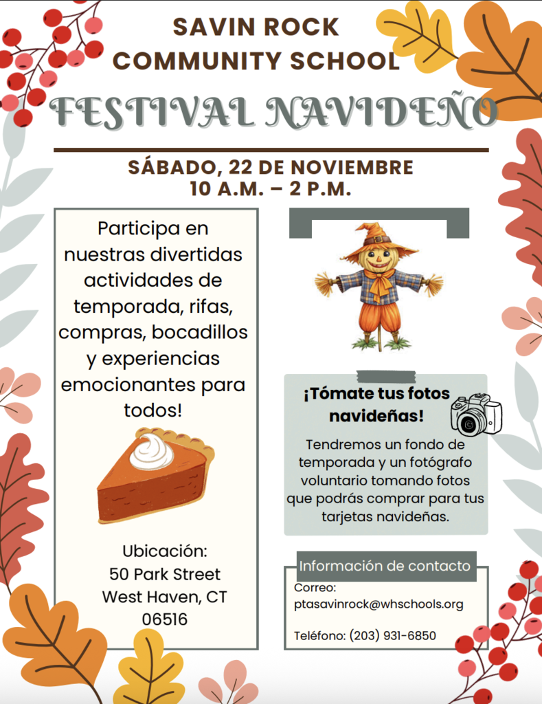 Holiday Festival Flyer -Spanish
