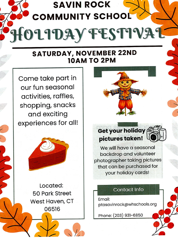 Holiday Festival Flyer
