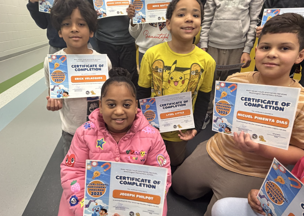 Lego Program students