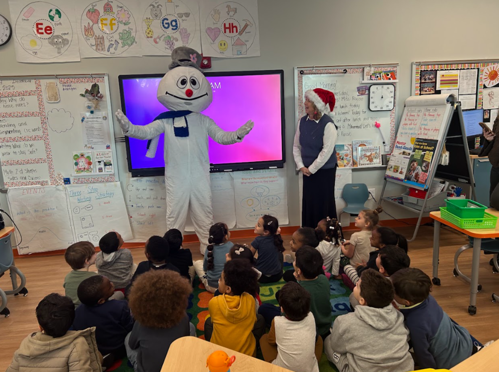 Holiday visit to school