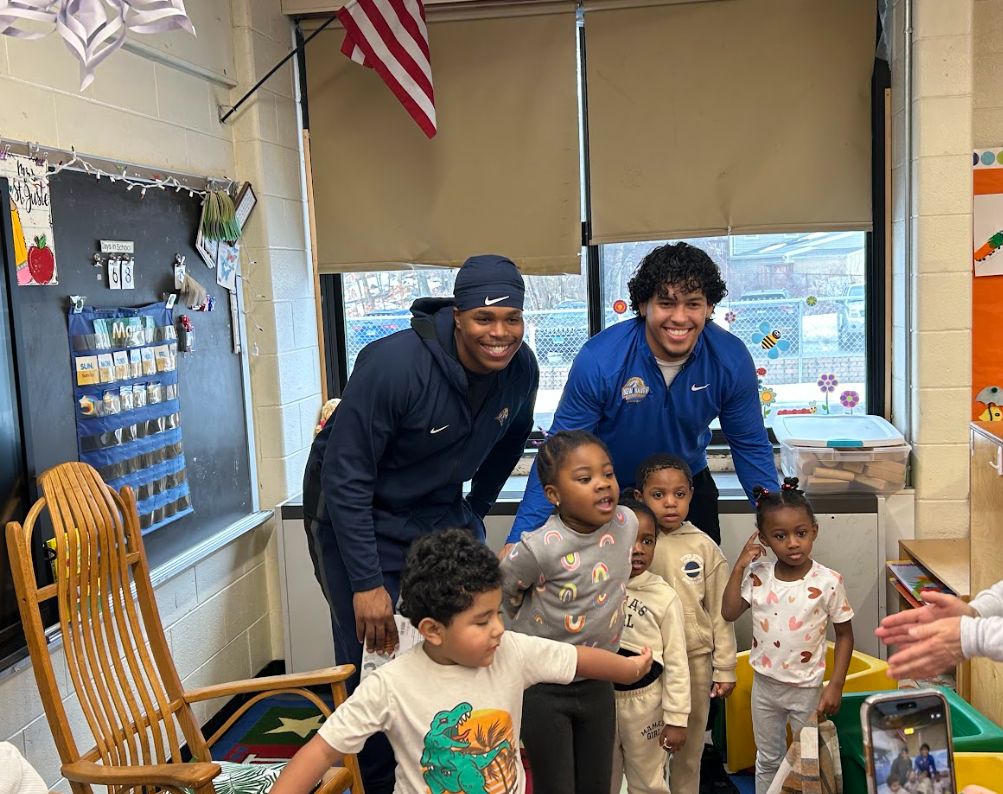 Guest Readers visiting school