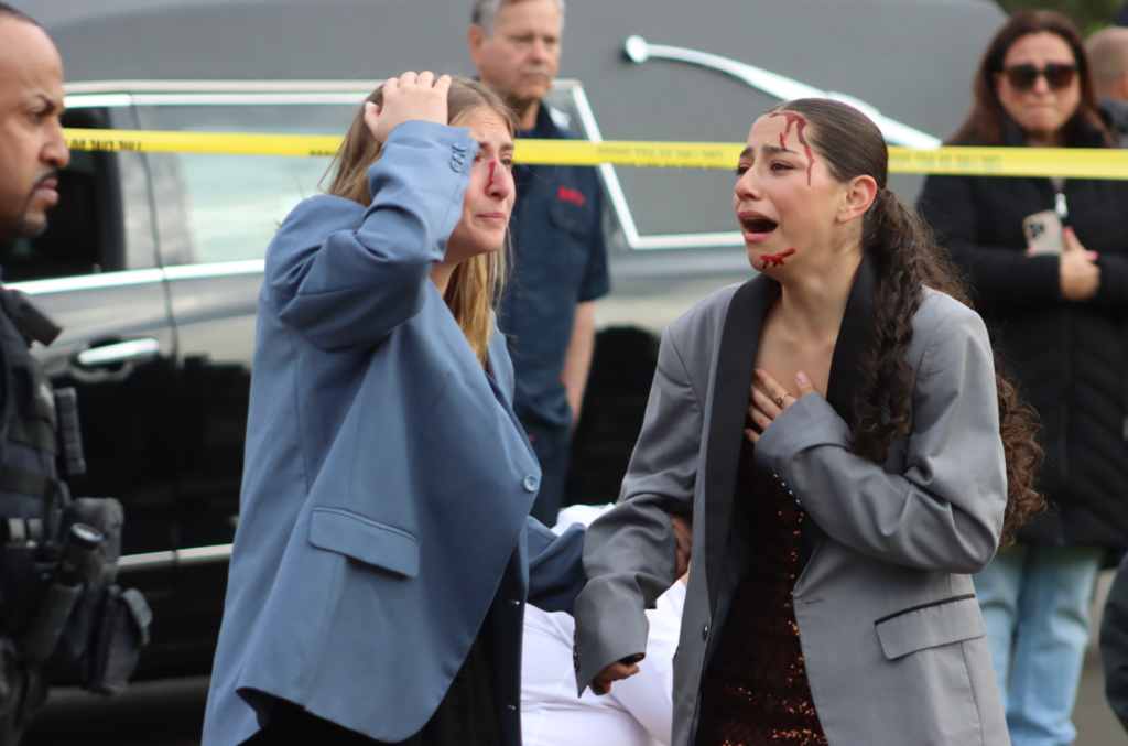 SADD Mock Car Crash Event