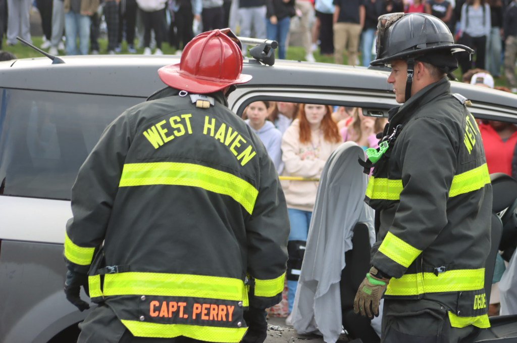 SADD Mock Car Crash Event