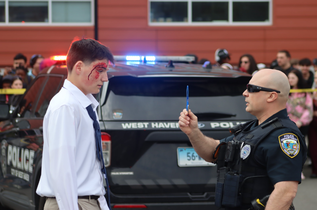 SADD Mock Car Crash Event