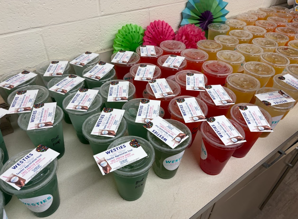 Teacher appreciation week reward