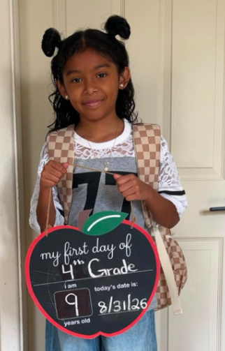 Students on First Day of School