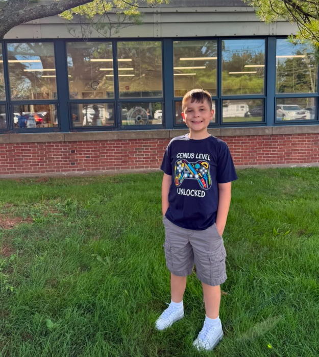 Students on First Day of School