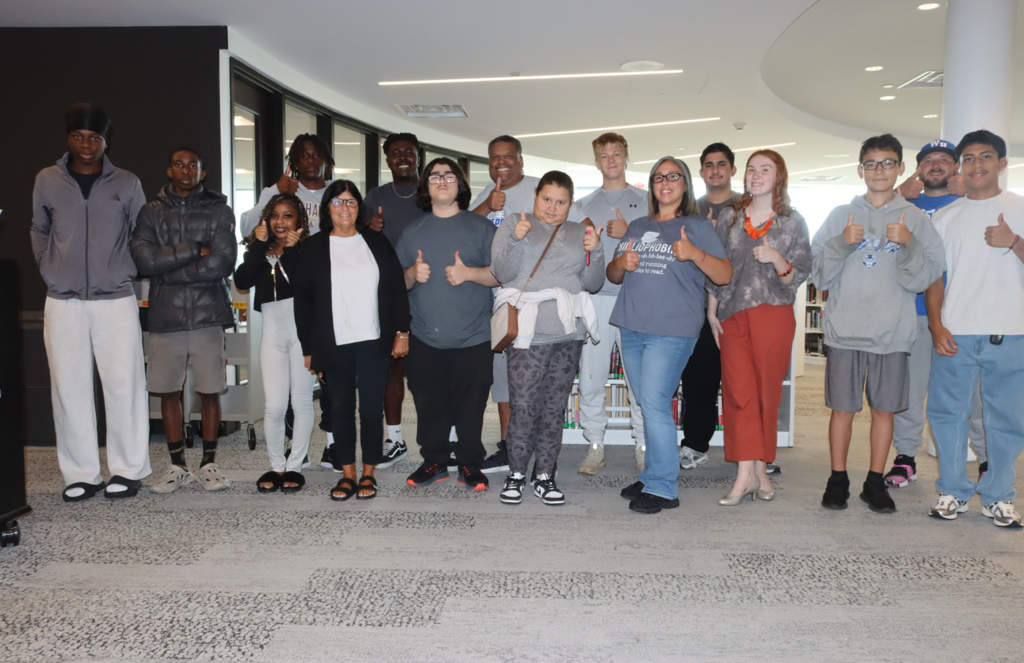 students and staff wearing gray