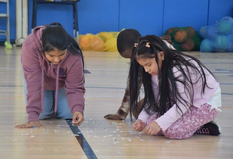 Students at Cornwell Avenue School in West Hempstead recently took part in the Kids Heart Challenge.