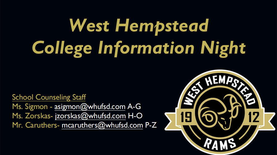 West Hempstead College Information Night