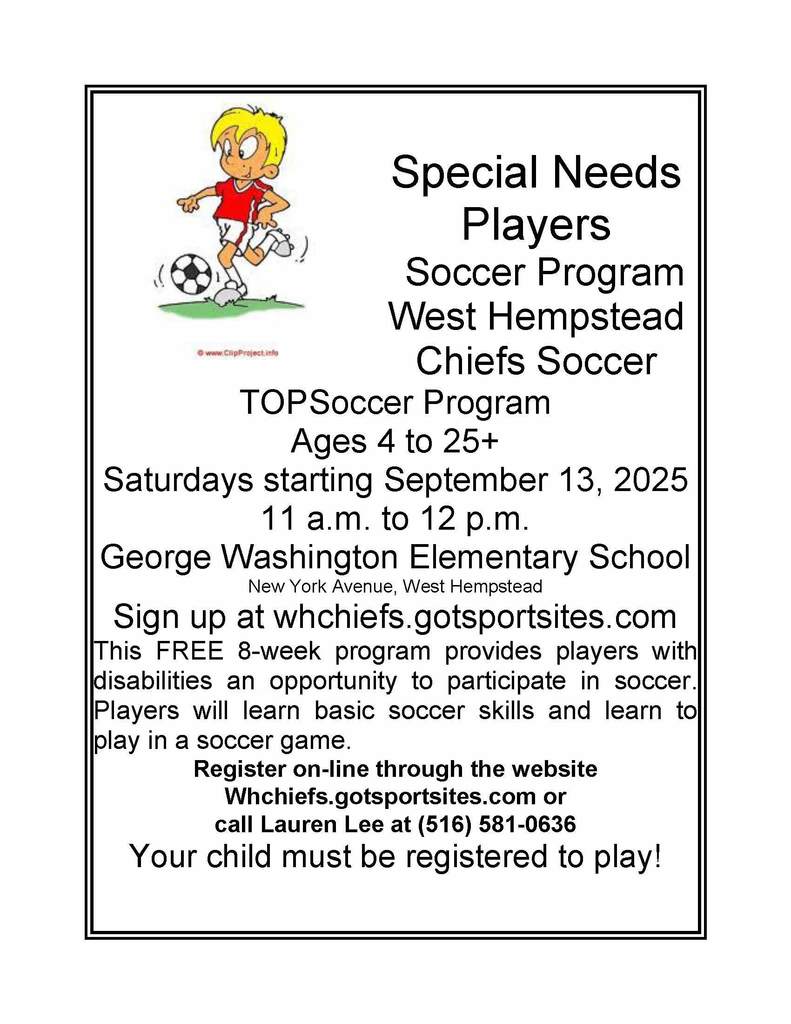 topsoccer flyer fall 2025