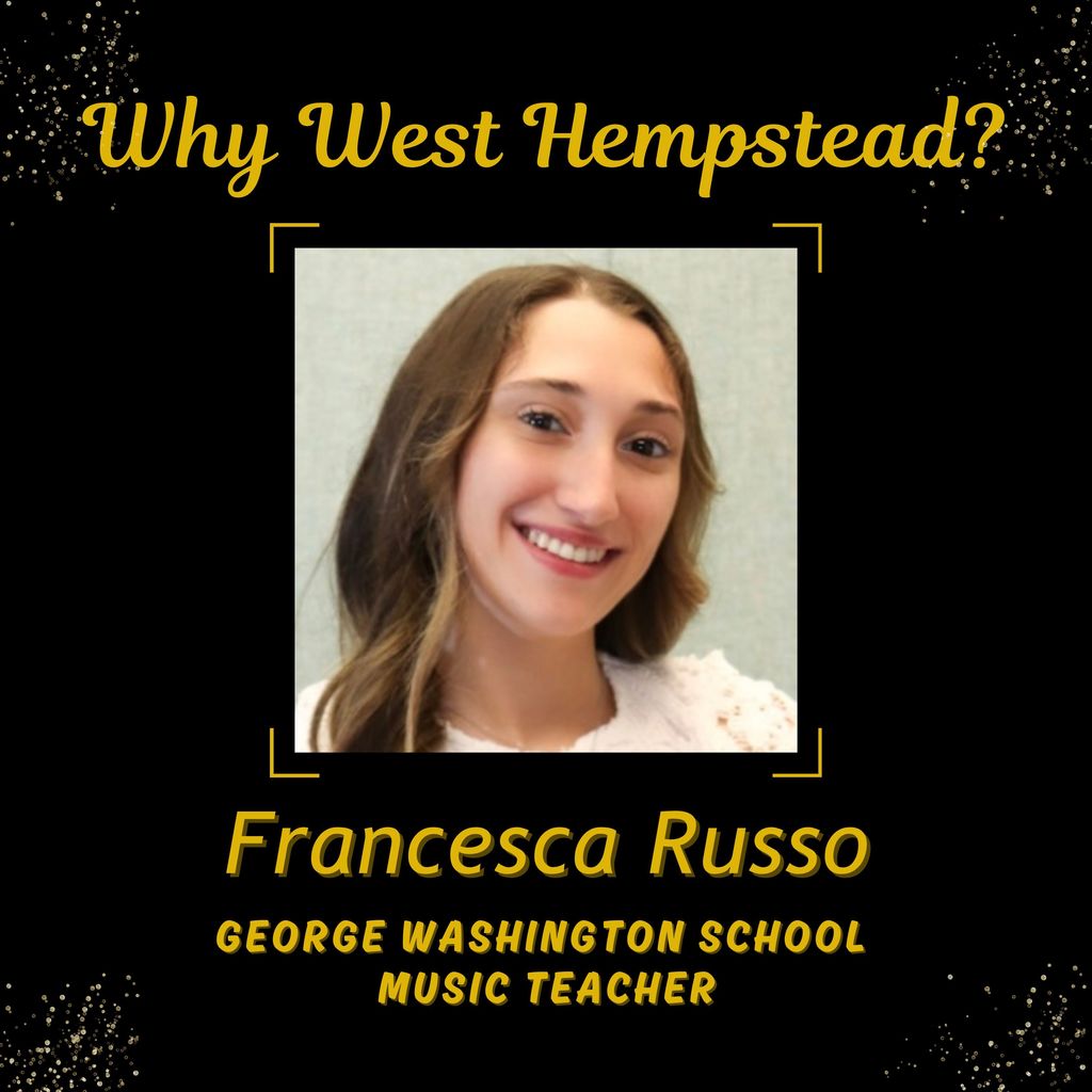 Photo of Francesca Russo, music teacher at George Washington School.