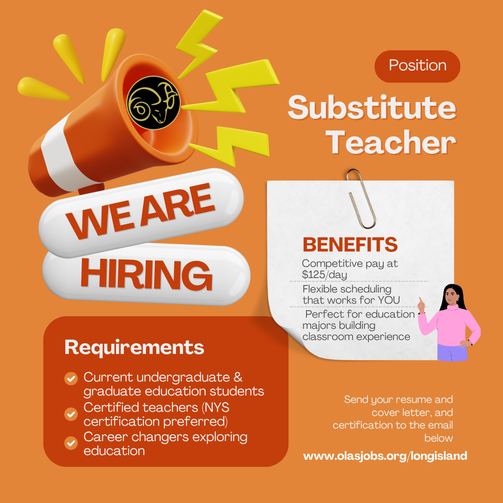 Substitute Teacher Hiring