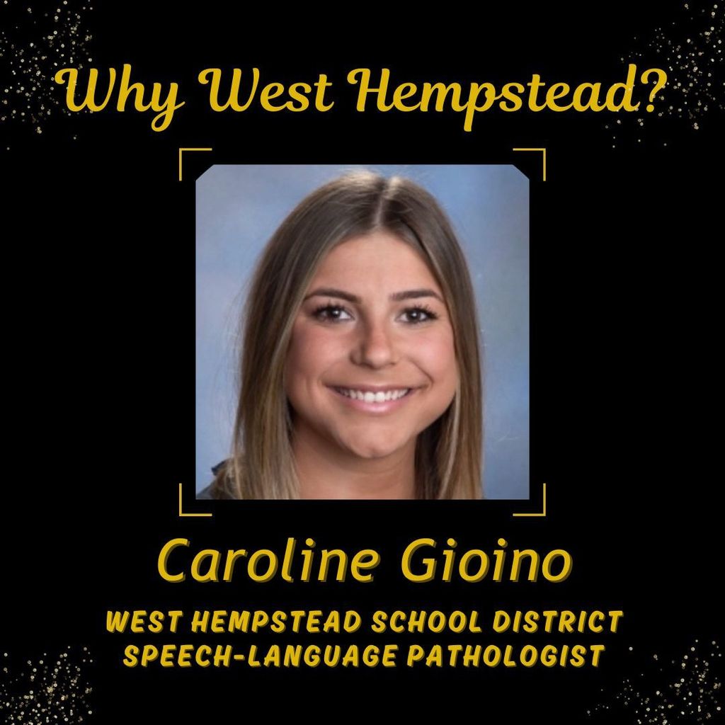 Photo of Caroline Gioino, Speech-Language Pathologist in the West Hempstead School District.