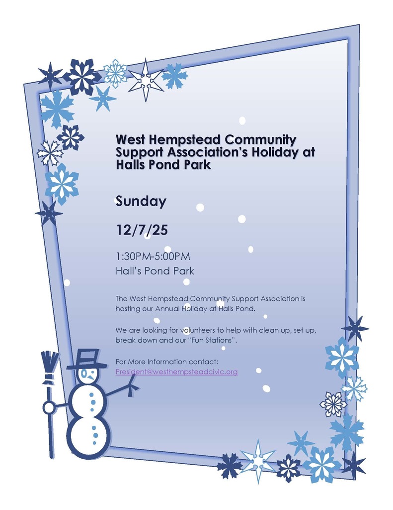 WHCSA Holiday AT Halls Volunteer 2025