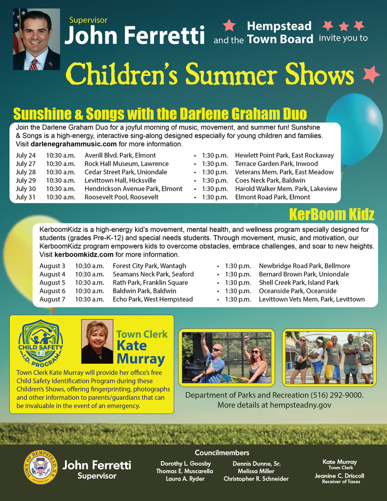 Children's Summer Shows