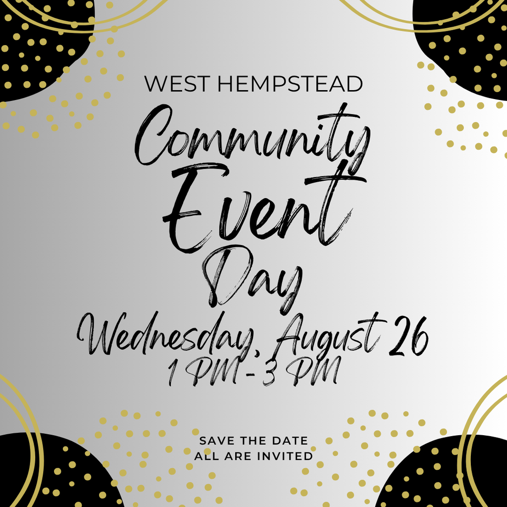 Community Event Save the Date