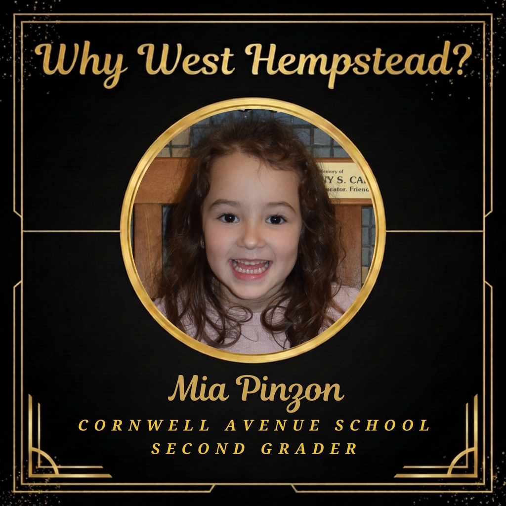 Photo of Mia Pinzon, Cornwell Avenue School second grader