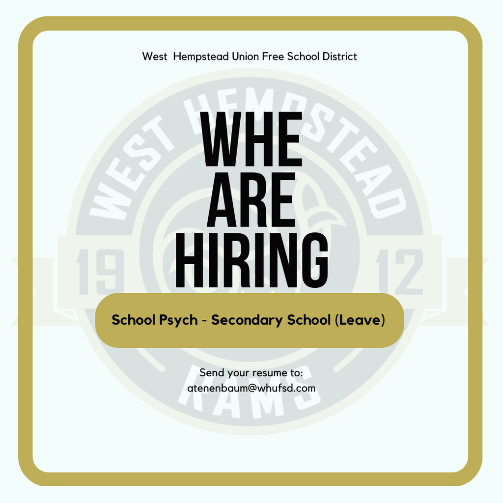 WHe are hiring
