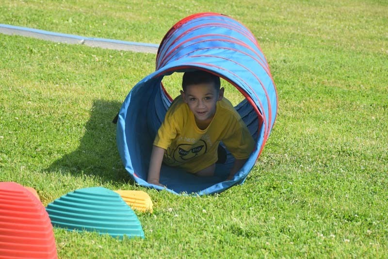 Chestnut Street School kindergartners participated in a variety of outdoor games and activities during the school's annual Field Day on June 10. 