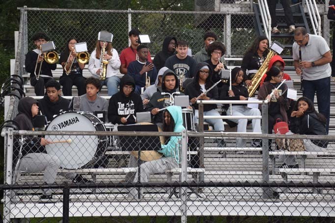 Student band performing.