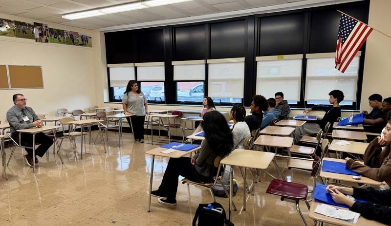 West Hempstead Secondary School welcomed more than 40 professionals to its annual Career Day Expo on Oct. 16.
