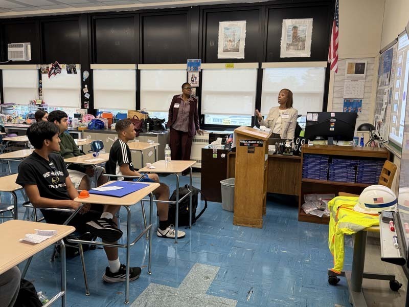 West Hempstead Secondary School welcomed more than 40 professionals to its annual Career Day Expo on Oct. 16.