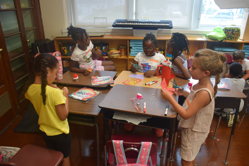 students in classroom