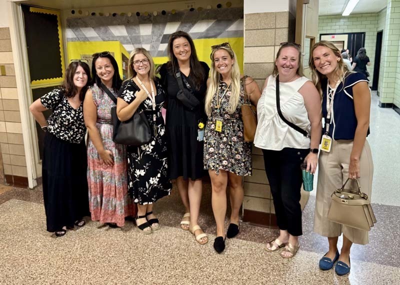Members of the board of education, administrators, teachers and staff in the West Hempstead School District gathered at West Hempstead Secondary School for the annual Superintendent’s Conference Day on Aug. 27.