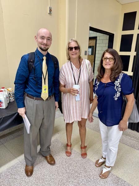 Educators were excited to kick off the new school year.    