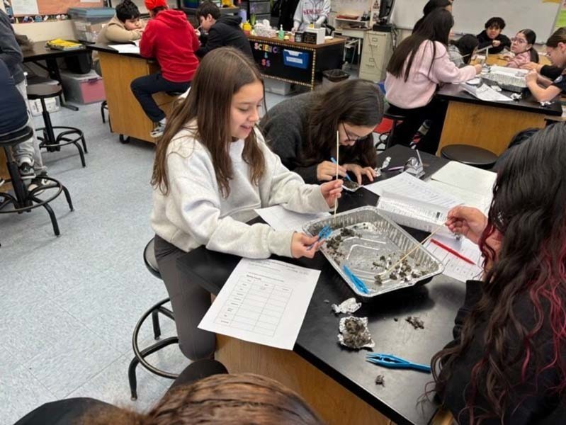 Students at George Washington School in West Hempstead had the unique opportunity to learn from the “pros-in-training” when the Next Gen Med crew from West Hempstead Secondary School visited for a day of interactive learning. 