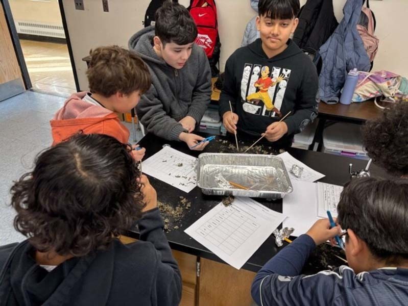 Students at George Washington School in West Hempstead had the unique opportunity to learn from the “pros-in-training” when the Next Gen Med crew from West Hempstead Secondary School visited for a day of interactive learning. 