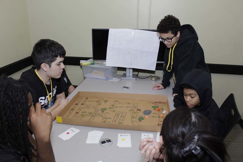 West Hempstead Secondary School held its annual Game Jam as part of the Games for Change (G4C) Student Challenge. 
