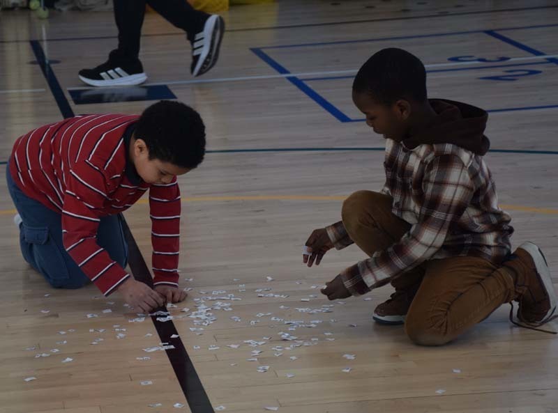 Students at Cornwell Avenue School in West Hempstead recently took part in the Kids Heart Challenge.