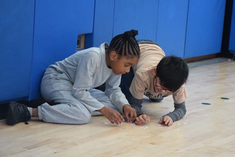 Students at Cornwell Avenue School in West Hempstead recently took part in the Kids Heart Challenge.