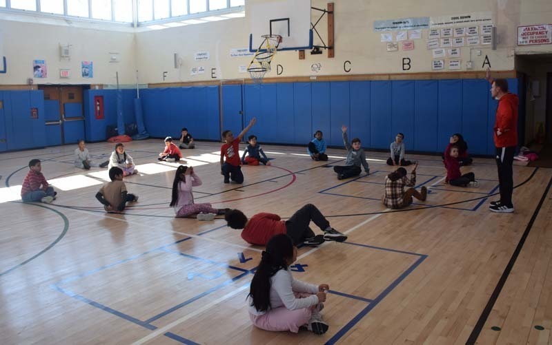 Students at Cornwell Avenue School in West Hempstead recently took part in the Kids Heart Challenge.