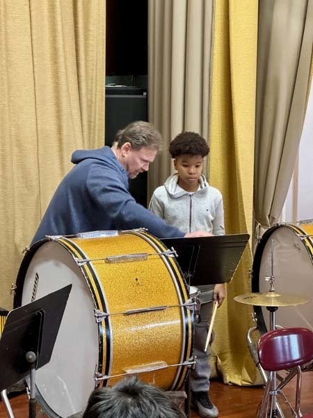  Students and teachers from West Hempstead Secondary School collaborated with George Washington School during Mentorship Week.       