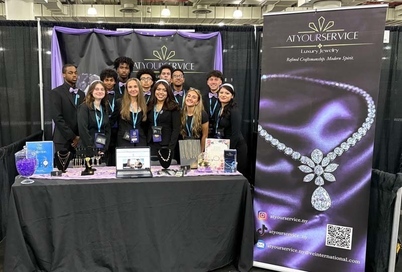  West Hempstead Secondary School’s Virtual Enterprise student-run firms recently participated in the annual Youth Business Summit