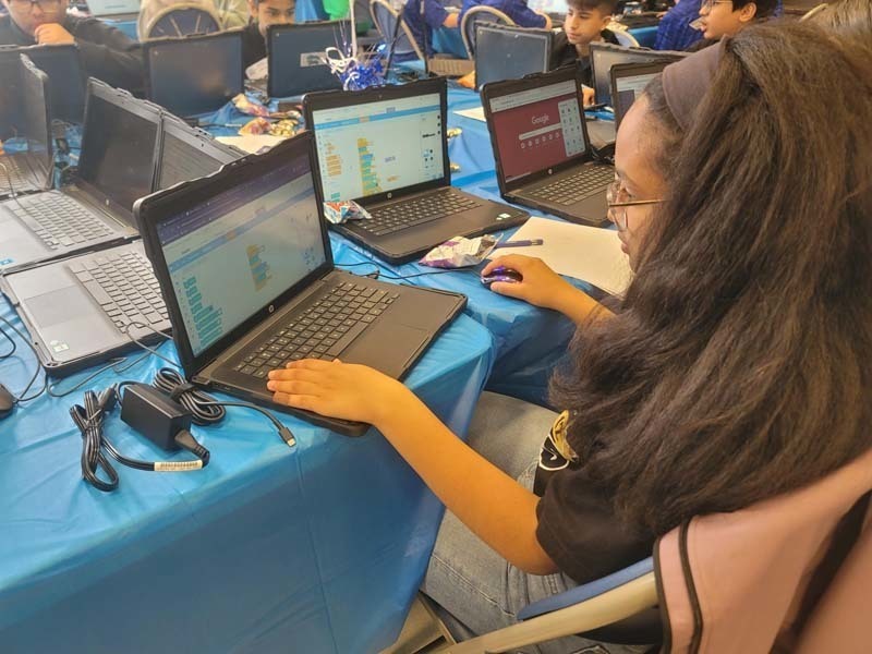 West Hempstead Secondary School’s Ram Bytes team earned third place during a recent regional hackathon held at Hauppauge Middle School. 