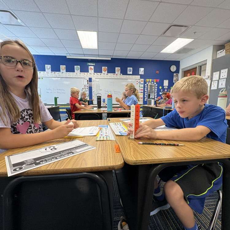 doubles facts using cubes